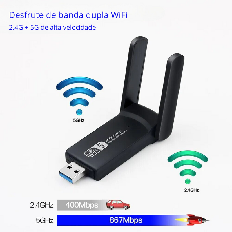 Adaptador Wifi USB